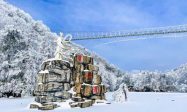 徒步金刚峡赏雪汉江源，领略冬日别样美景缩略图